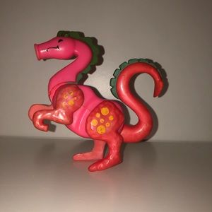 Vintage fisher price pink dragon